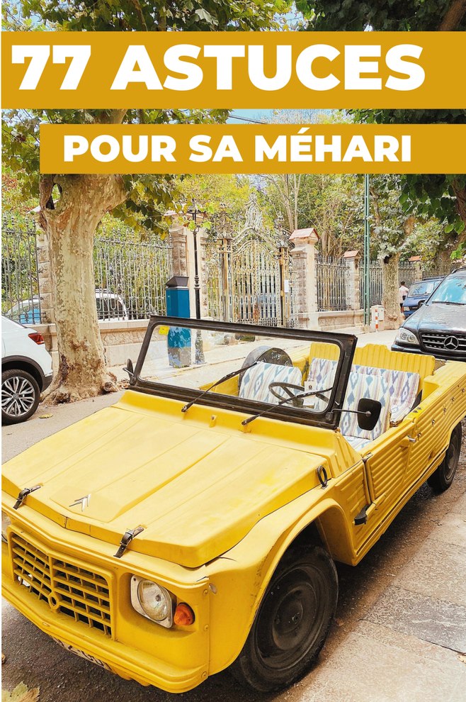 77 ASTUCES POUR SA MEHARI