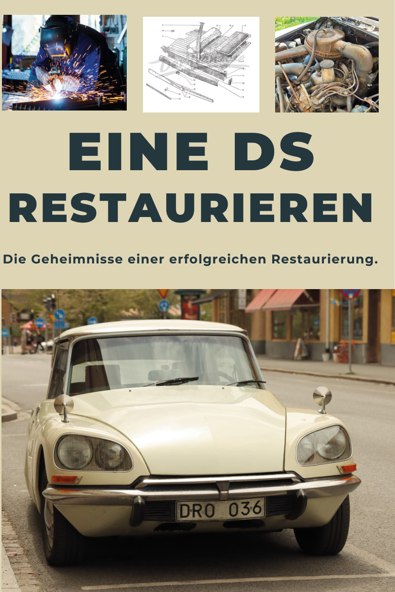 Cover des Leitfadens Eine Citroën DS restaurieren